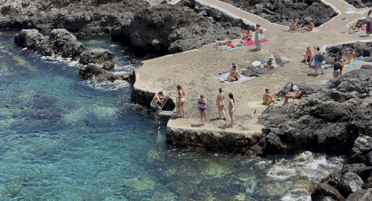 Garachico dabīgie lavas baseini