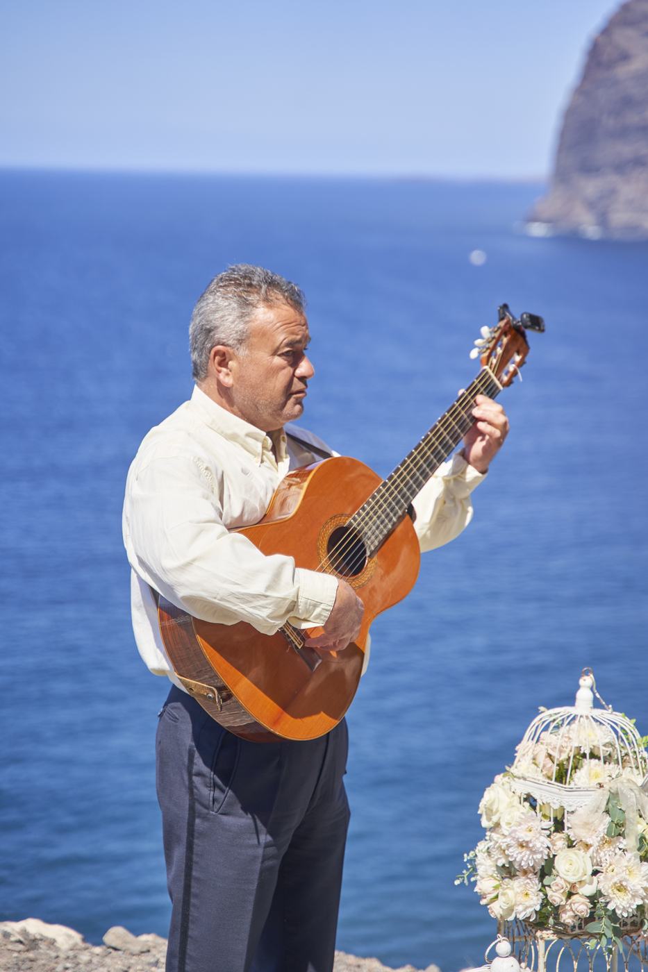 Simboliska kāzu ceremonija Tenerifē