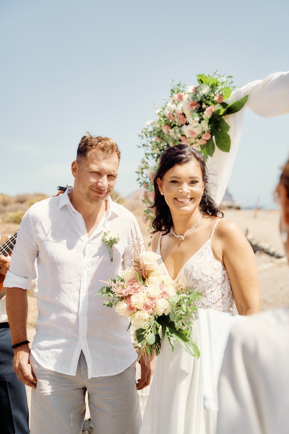 Simboliska kāzu ceremonija Tenerifē