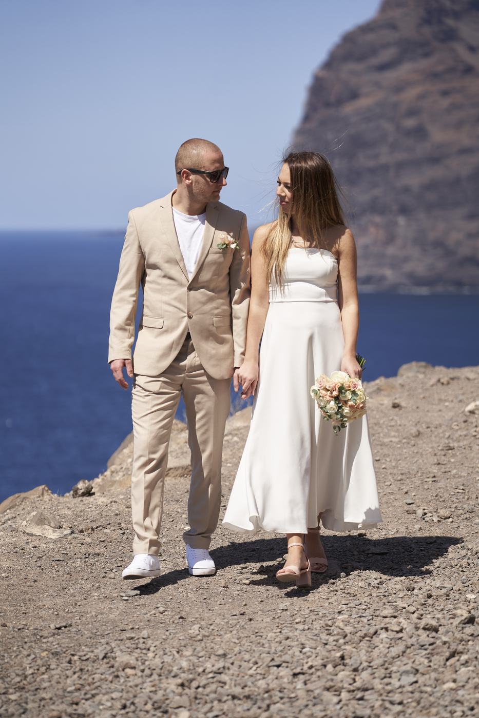 Simboliska kāzu ceremonija Tenerifē